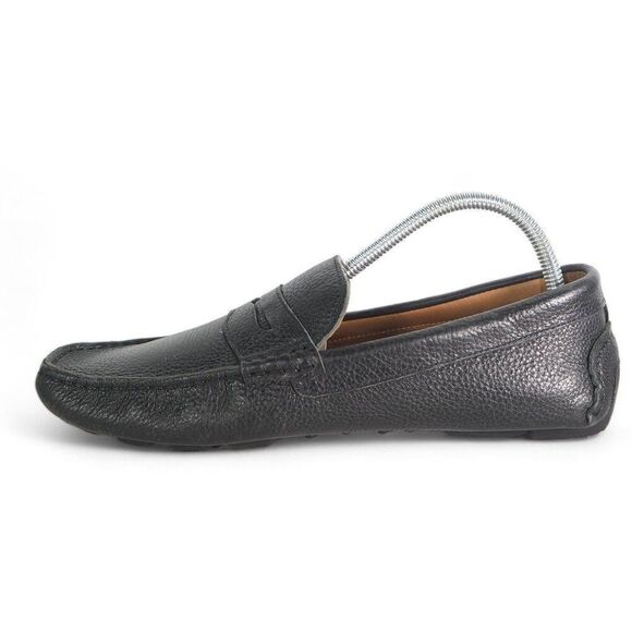 1901 Leather‎ Slip-on Penny Driving Loafers M07915 Black Men\'s 9.5M